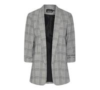 Pieces Blazer mit Animal-Print Modell 'BOSELLA' in Black, Größe M