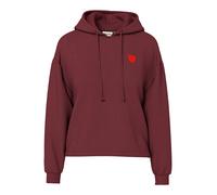 PIECES - PCCHILLI LS EMB JRS HOODIE BC Tawny Port - Gr. - XS