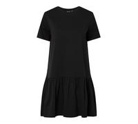 PIECES Regular Fit T-Shirt-Kleid aus reiner Baumwolle Modell 'DISSO' in Black, Größe $listsize[$i].replace('"','"')