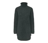 Rollkragenpullover PIECES "PCELLEN LS LONG KNIT NOOS BC", Damen, Gr. M, schwarzest spruce, Strick, Obermaterial: 60% Polyester, 22% Polyacryl, 9% Nylon, 5% Wolle, 4% Elasthan, unifarben, figurumspiele