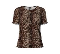 PIECES Pcflora Ss O-Neck Top Bc