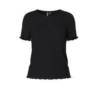 PIECES Pcflora Ss O-Neck Top Bc