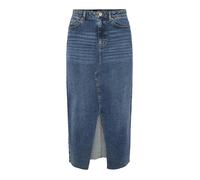 PIECES - PCJESSIE HW DENIM MIDI SKIRT NOOS EXP medium blue denim - Gr. - XL