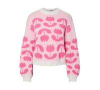 PCJUDIE LS O-NECK SHORT KNIT BC XS