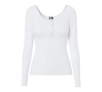 PIECES Damen Shirt weiß, Größe XL, 4704996 Weiß XL