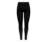 Leggings PIECES "PCLONDON LEGGINGS NOOS BC", Damen, Gr. M, N-Gr, schwarz, Jersey, Obermaterial: 94% Nylon, 6% Elasthan, unifarben, slim fit normal, Hosen Leggings (96978800-M)