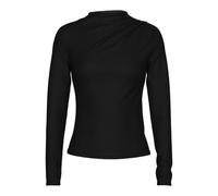 Pieces Longsleeve "Madison" in Schwarz - 44% | Größe S | Damen Tops