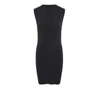 Pieces Slim Fit Minikleid mit Stehkragen 'MADISON' in Black, Größe M