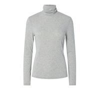 PIECES - PCMARIA LS ROLLNECK TOP JRS NOOS BC light grey melange - Gr. - S