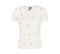 PIECES Pcmay Ss Embroidery Tee JRS Bc