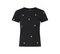 PIECES Pcmay Ss Embroidery Tee JRS Bc