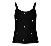 PIECES Pcmay Strap Embroidery Top JRS Bc