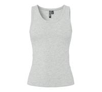 PIECES - PCMAY TANK TOP JRS NOOS BC light grey melange - Gr. - S