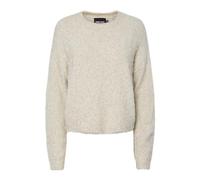 PIECES - PCMIE LS O-NECK KNIT birch - Gr. - M