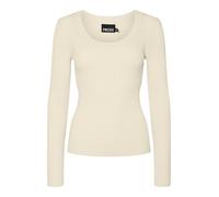 PIECES Pcmira Ls U-Neck Knit Noos Bc