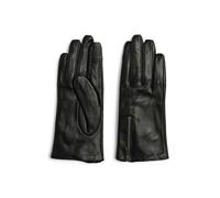 PIECES - PCNARA LEATHER ZIP SMART GLOVES black - Gr. - S