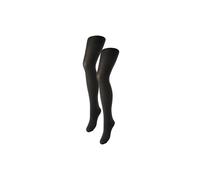 PIECES - PCNEW NIKOLINE 40 DEN 2 PACK TIGHTS NOOS black - Gr. - XL