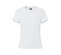PIECES - PCNICCA SS O-NECK TOP JRS NOOS Bright White - Gr. - XL