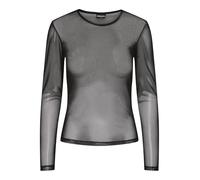 PIECES Pcninni Ls Mesh Top Noos Bc für Damen - XS