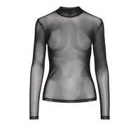 PIECES Pcninni Ls T-Neck Mesh Top Noos Bc