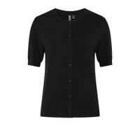 PIECES Pcnora Ss O-Neck Knit Cardigan Noos Bc