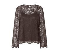 PIECES Pcolline Ls Lace O-Neck Top WVN Noos