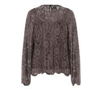 PIECES Pcolline Ls Lace O-Neck Top WVN Noos