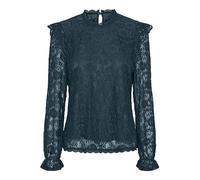 PIECES PCOLLINE LS LACE TOP NOOS BC