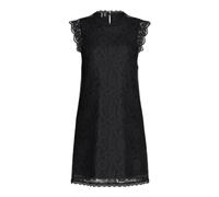 Pieces Kleid mit Spitze Olline in Schwarz L Regular Fit