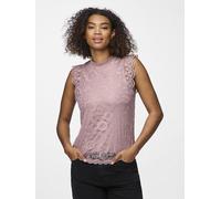 PIECES - PCOLLINE SL LACE TOP WVN NOOS Woodrose - Gr. - L