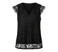 Pieces Blusentop "Olline" in Schwarz - 51% | Größe XS | Damen Blusen