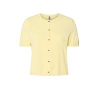 PIECES Pcorina Ss O-Neck Knit Cardigan Pw Bc