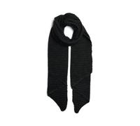 PIECES Damen PCPYRON STRUCTURED LONG SCARF NOOS BC Schal, Black, ONE SIZE