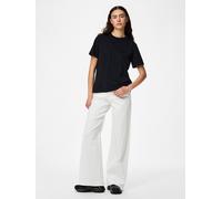 PIECES - PCRIA SS SOLID TEE JRS NOOS BC Black - Gr. - XL