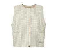 Pieces Weste "Pcsaria" in Beige - Größe M | Damenjacken