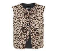 Pieces - Bekleidung PCSARIA SHORT VEST - Braun - Größe XS