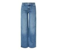PIECES - PCSELMA LW WIDE JEANS NEW MB NOOS BC medium blue denim - Gr. - 30/32
