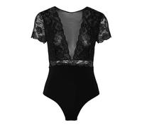 PIECES Pcsicca Ss Bodystocking Noos