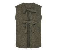 PIECES - PCSILLY SL REV TIE VEST KNIT NOOS BC Morel - Gr. - L