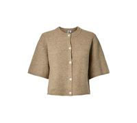 PIECES Pcsilly Ss O-Neck Knit Cardigan Noos Bc