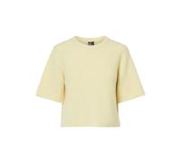 Pieces Silly Kurzarm-pullover S Pale Banana / Melange