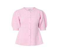 PIECES Pcsilly Ss Puff Knit Cardigan Noos Bc