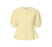PIECES Female Strickjacke PCSILLY PUFFÄRMEL