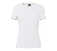 Pieces Sirene Kurzarm T-shirt L Bright White (Herstellerartikelnummer: 17082526-BrightWhite-L)