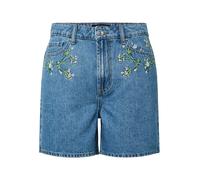 PIECES - PCSKY HW EMBROIDERY DENIM SHORTS BC Medium Blue Denim - Gr. - M
