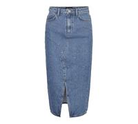 PIECES PCSKY HW Rhinestone MIDI Skirt