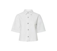 PIECES - PCSKY SS A-SHAPE DENIM TOP NOOS BC Bright White - Gr. - S