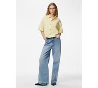 PIECES - PCSKY SS A-SHAPE DENIM TOP NOOS BC French Vanilla - Gr. - M