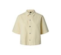 PIECES - PCSKY SS A-SHAPE DENIM TOP NOOS BC French Vanilla - Gr. - M