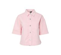 PIECES - PCSKY SS A-SHAPE DENIM TOP NOOS BC Roseate Spoonbill - Gr. - XS